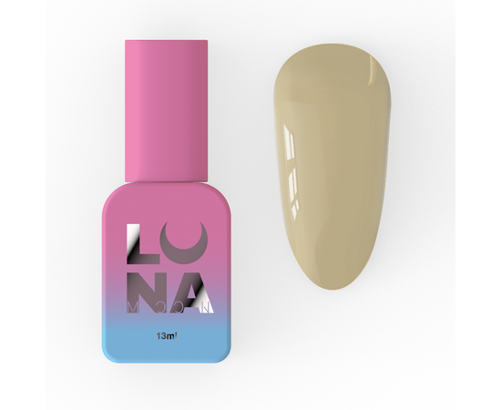 LUNAmoon. Glass Top Coat #16, 13 ml, топ кольоровий глянцевий #1