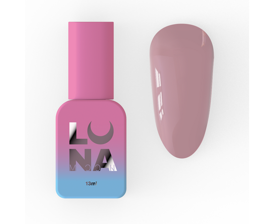 LUNAmoon. Glass Top Coat #17, 13 ml, топ кольоровий глянцевий #1