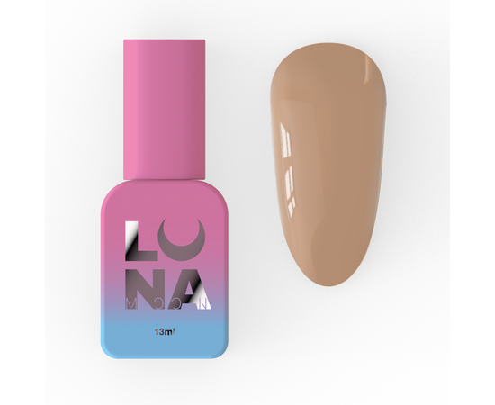 LUNAmoon. Glass Top Coat #19, 13 ml, топ кольоровий глянцевий #1