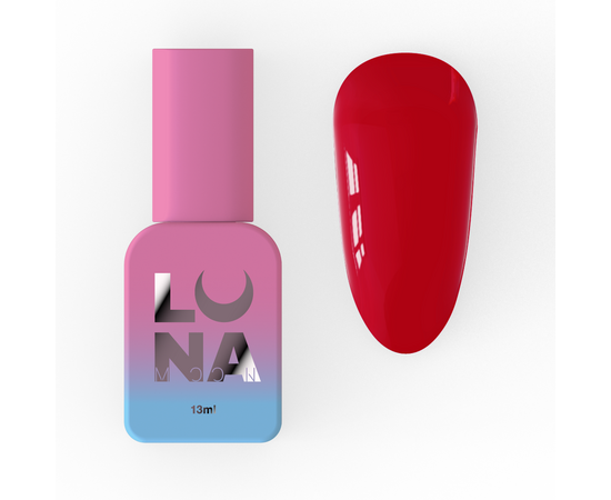 LUNAmoon. Glass Top Coat #13, 13 ml, топ кольоровий глянцевий #1