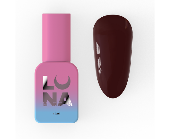 LUNAmoon. Glass Top Coat #23, 13 ml, топ кольоровий глянцевий #1