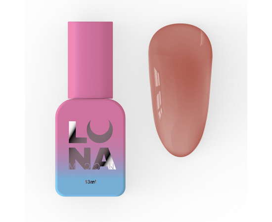 LUNAmoon. Glass Top Coat #4, 13 ml, топ кольоровий глянцевий #1