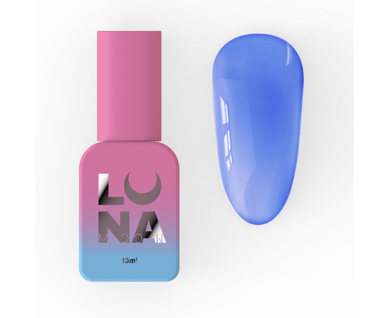 LUNAmoon. Glass Top Coat #5, 13 ml, топ кольоровий глянцевий #1