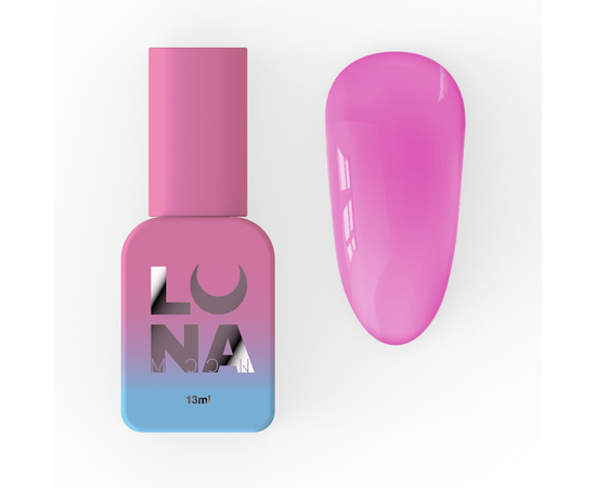 LUNAmoon. Glass Top Coat #6, 13 ml, топ кольоровий глянцевий #1
