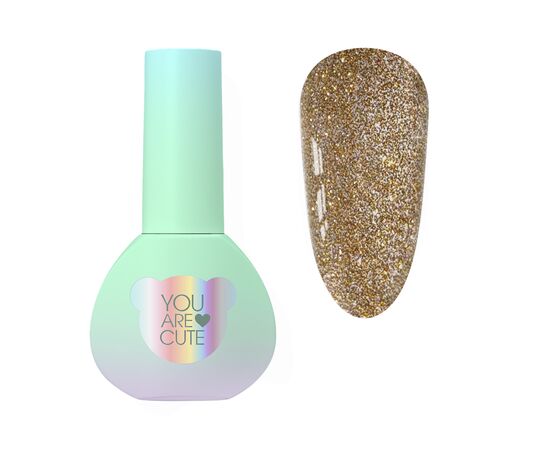 You Are Cute. Hollywood Top Coat, #2, 5 ml, світловідбиваючий  топ #1