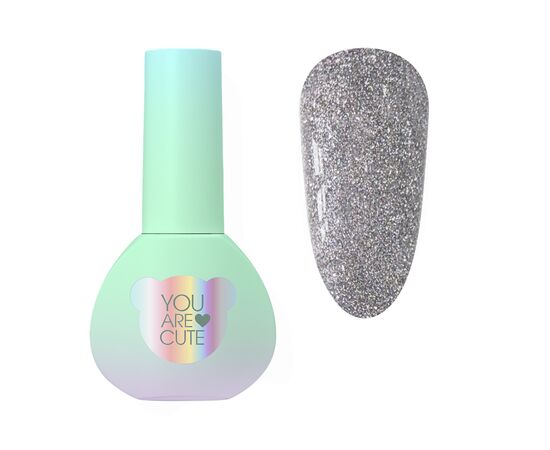 You Are Cute. Hollywood Top Coat, #3, 5 ml, світловідбиваючий  топ #1