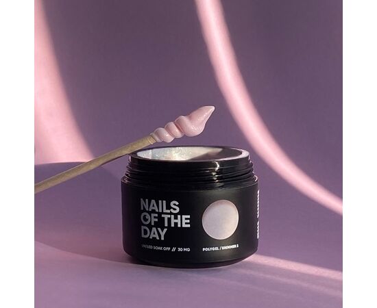 УЦІНКА / NOTD. Polygel, Shimmer #02, 30 ml, полігель дрібнозернистий з шимером #2 УЦІНКА / NOTD. Polygel, Shimmer #02, 30 ml, полігель дрібнозернистий з шимером #2