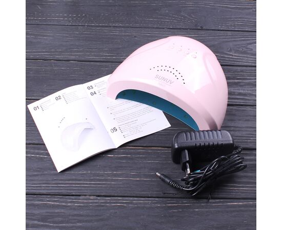 UV-LED Lamp SUN 1 (original, new level), Pink. Рожева лампа з новими кварцевими діодами (оригінал із сертифікацією та гарантією) #7 UV-LED Lamp SUN 1 (original, new level), Pink. Рожева лампа з новими кварцевими діодами (оригінал із сертифікацією та гарантією) #7