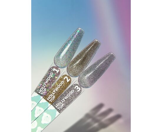 You Are Cute. Hollywood Top Coat, #3, 5 ml, світловідбиваючий  топ #4
