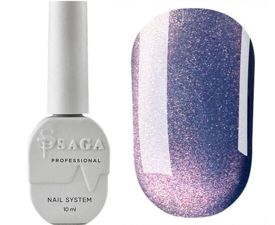 SAGA. Cat's Eye Gel Polish "Smoothie Cat", #03, 10 ml. Гель-лак "Котяче око" хамелеон #1
