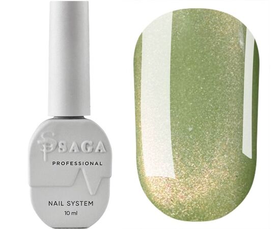SAGA. Cat's Eye Gel Polish "Smoothie Cat", #04, 10 ml. Гель-лак "Котяче око" хамелеон #1