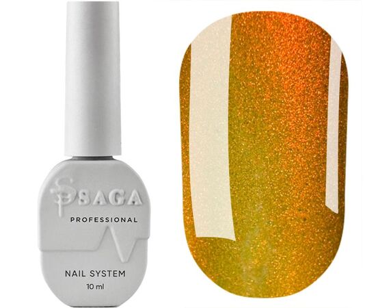 SAGA. Cat's Eye Gel Polish "Smoothie Cat", #06, 10 ml. Гель-лак "Котяче око" хамелеон #1