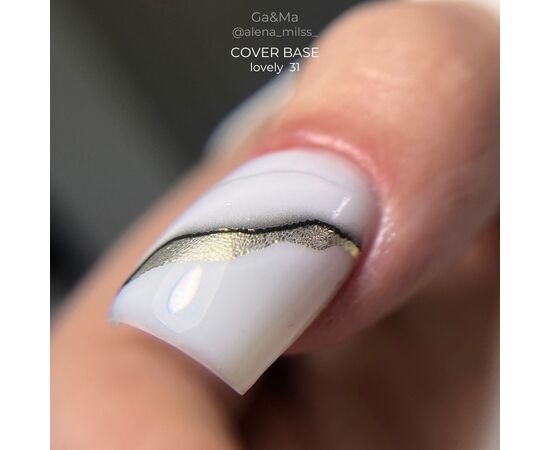GA&MA. Cover base #31, LOVELY, 15 ml ( попередня упаковка) #3