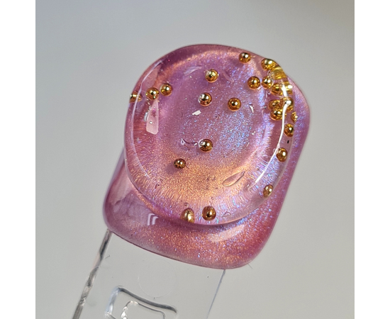 ADORE. Cat's Eye Gel Polish, #U-02, 8 ml. Гель-лак "котяче око"-хамелеон, бордово-сливовий  із бронзовим відблиском #3