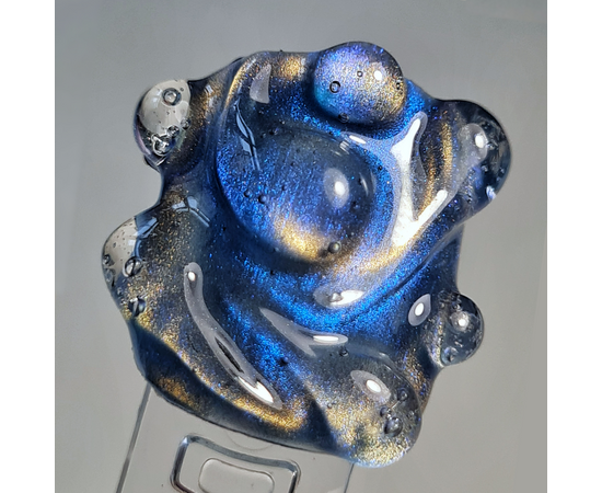 ADORE. Cat's Eye Gel Polish, #U-04, 8 ml. Гель-лак "котяче око"-хамелеон, блакитний із бронзовим відблиском #3