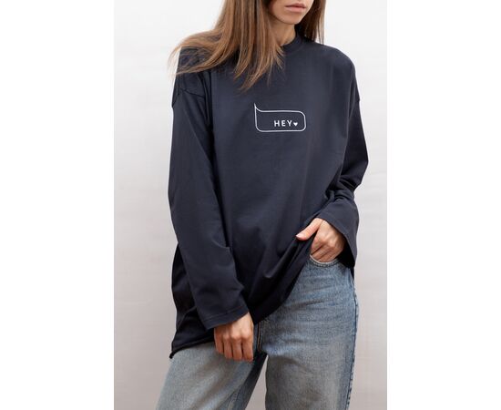 HEYLOVE. Longsleeve, Graphite. Лонгслів, графіт #1