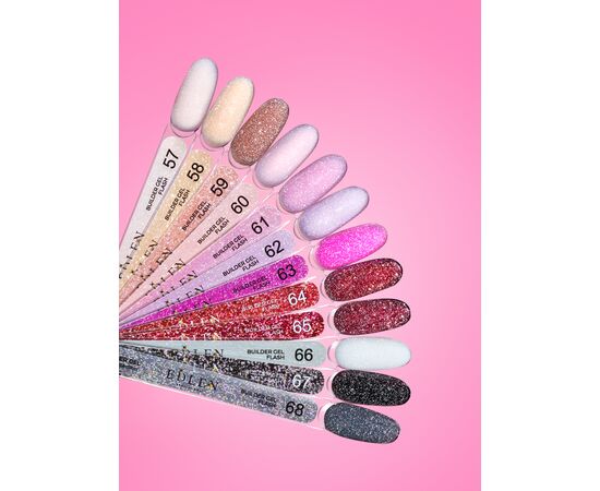 EDLEN. Builder gel, Flash #64, 15 ml #4
