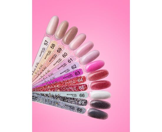 EDLEN. Builder gel, Flash #62, 15 ml #3