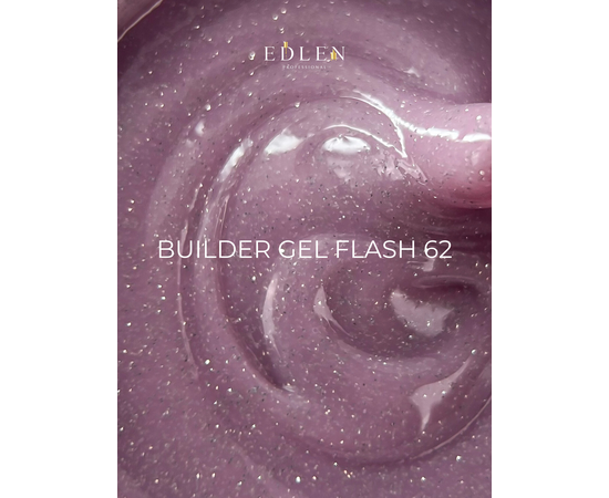 EDLEN. Builder gel, Flash #62, 15 ml #2