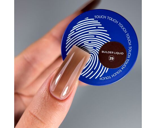 TOUCH. Liquid Builder Gel #29, 15 ml, міцний рідкий гель для нарощування #2