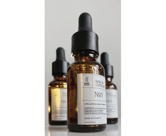 ADORE. Nail & Cuticle Oil, №1, 20 ml. Олія для нігтів та кутикули з нішевим ароматом #2