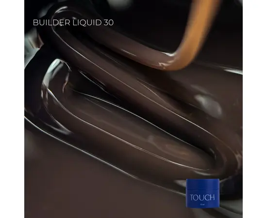 TOUCH. Liquid Builder Gel #30, 15 ml, міцний рідкий гель для нарощування #1