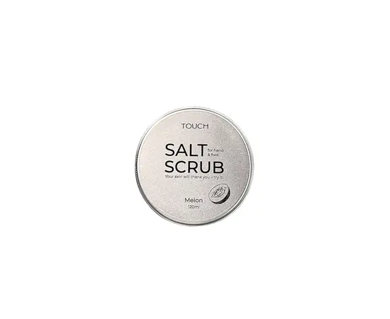 TOUCH. Hand&Foot Salt Scrub, Melon, 120 ml. Скраб для рук та ніг з запахом дині #1