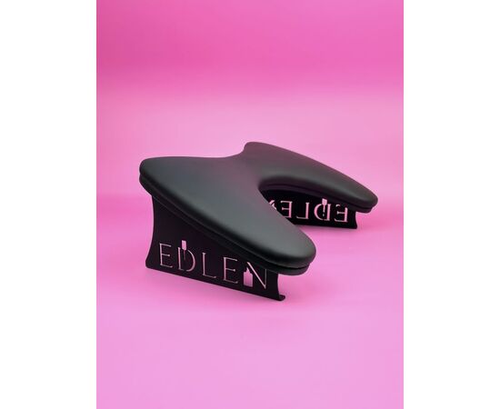 EDLEN. Підлокітник для манікюру Comfort, чорний #1