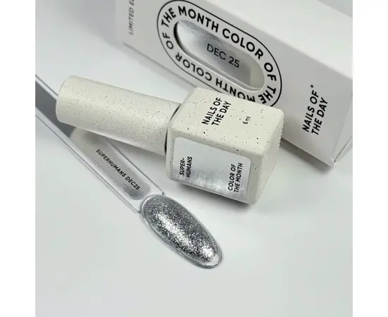 NOTD. "Color of the month, December 2025" Gel Polish, SUPERHUMANS, 6 ml. Гель-лак "Колір місяця, Грудень 2025" #8