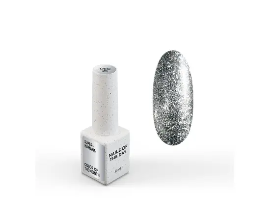 NOTD. "Color of the month, December 2025" Gel Polish, SUPERHUMANS, 6 ml. Гель-лак "Колір місяця, Грудень 2025" #1