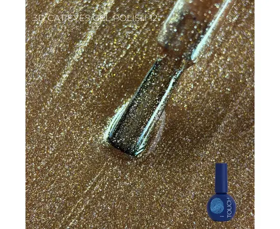 TOUCH. Cat's Eye Gel Polish, #12, 9 ml #1