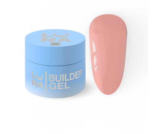 LUNAmoon. Premium Builder Gel #13 Terracotta, 30 ml, моделюючий гель #2