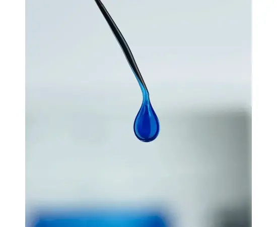 NOTD. Vitrage Builder Gel, #53, 15 ml. Вітражний гель для нарощування, синій #3