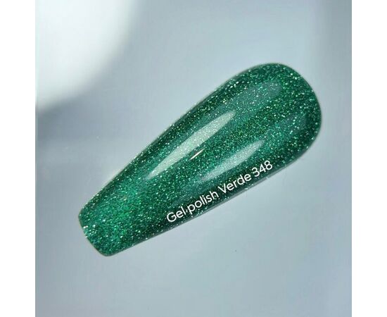 NOTD. Reflective Gel Polish Verde #348, 10 ml, гель-лак світловідбиваючий #5