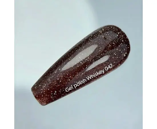 NOTD. Reflective Gel Polish Whiskey #047, 10 ml, гель-лак світловідбиваючий #5