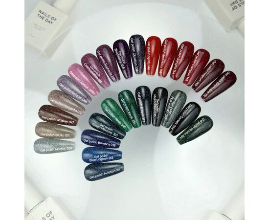 NOTD. Reflective Gel Polish Aviation #311, 10 ml, гель-лак світловідбиваючий #9