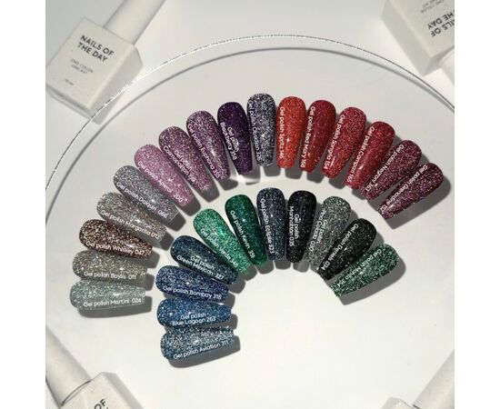 NOTD. Reflective Gel Polish Whiskey #047, 10 ml, гель-лак світловідбиваючий #10