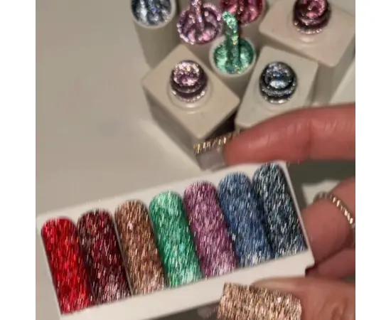 NOTD. Reflective Gel Polish Euphoria #355, 10 ml, гель-лак світловідбиваючий #7