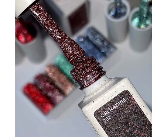 NOTD. Reflective Gel Polish Grenadine #152, 10 ml, гель-лак світловідбиваючий #2