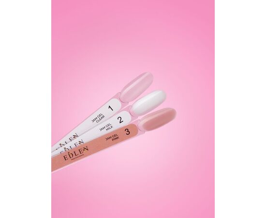 EDLEN Jam gel №1 CLEAR, 30 ml, гель-желе, прозорий #4
