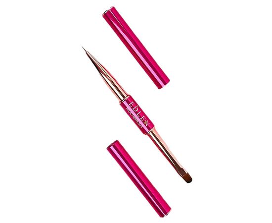 EDLEN. Multibrush. Пензлик для гелю з лайнером двосторонній, 6 мм #1