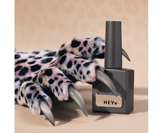 HEYLOVE. Cat's Eye Gel Polish, Devon, 15 ml, гель-лак "Котяче око", сіро-ліловий #3