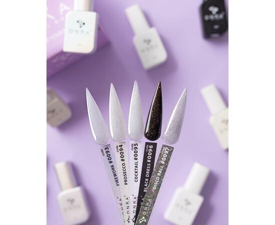 DNKa’ Cover Base #0096 Black Dress, 30 ml #2