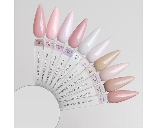 ADORE. French Base, №18, Ivory, 15 ml. Камуфлююча база #4