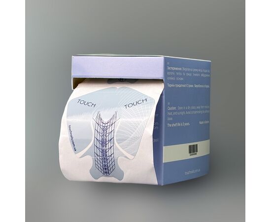 TOUCH. Universal Nails Forms, 300 pcs, Універсальні форми для нарощення, 300 шт #2