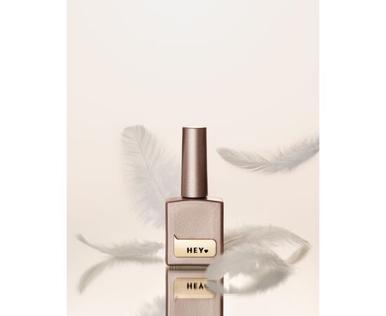 УЦІНКА / HEYLOVE. Cat's Eye Gel Polish, Charm, 15 ml, гель-лак "Котяче око", темно-бежевий #2