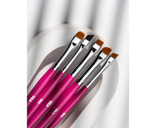 ZOLA. Brushes. Brow Update Set. Набір пензлів для брів, 5 шт #2