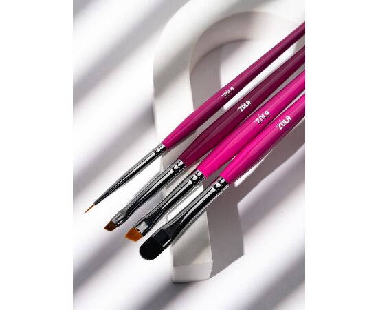ZOLA. Brushes. Update Set. Набір пензлів для брів, 4 шт #2