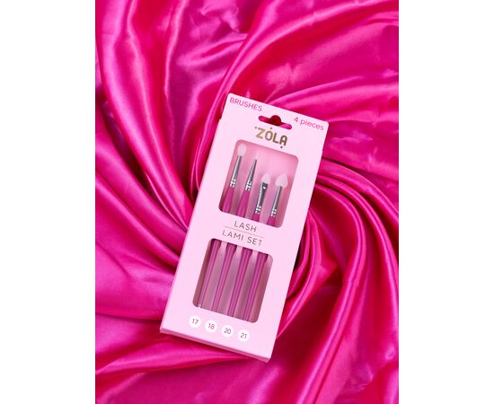 ZOLA. Brushes. Brow Update Set. Набір пензлів для брів, 5 шт #4