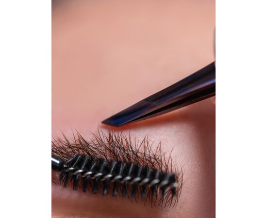 ZOLA. Eyebrow Tweezer "Premium Series". Black. Пінцет професійний для брів, чорний #5